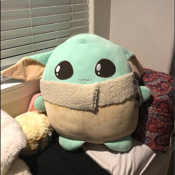 NEW BABY YODA SQUISHMALLOW WITH TAGS 20’’ - Picture 2 of 3